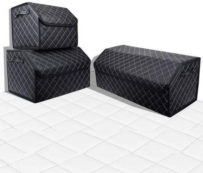 어썸카 2019트랙스트렁크정리함 2020소나타트렁크정리박스 수납함 QM6트렁크정리함 차량용박스 세차툴백 벤츠 BMW 아우디 폭스바겐 포르쉐 렉서스 볼보 캐딜락 모하비더마스터, 레드트렁크정리함