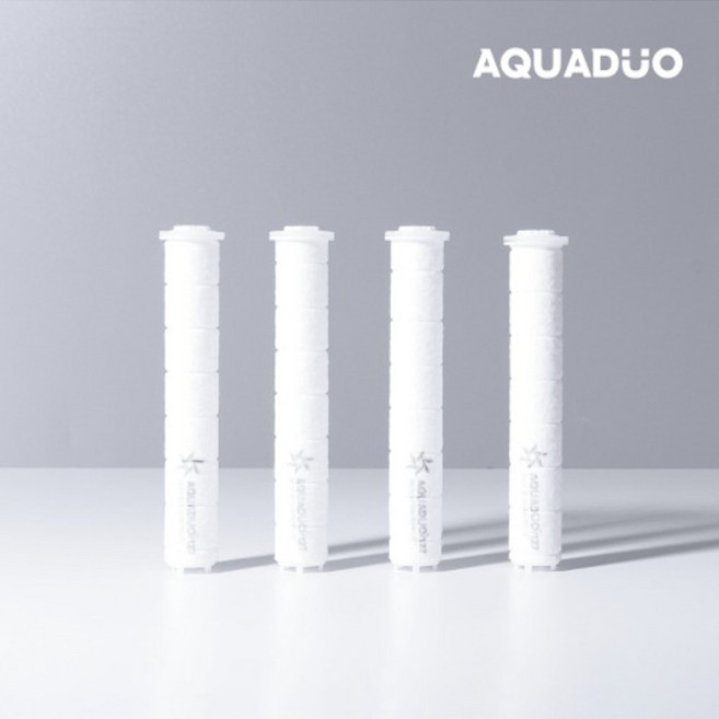 샤워플러스 서프라이즈 녹물제거 정수필터 바디용, 4개, SF300