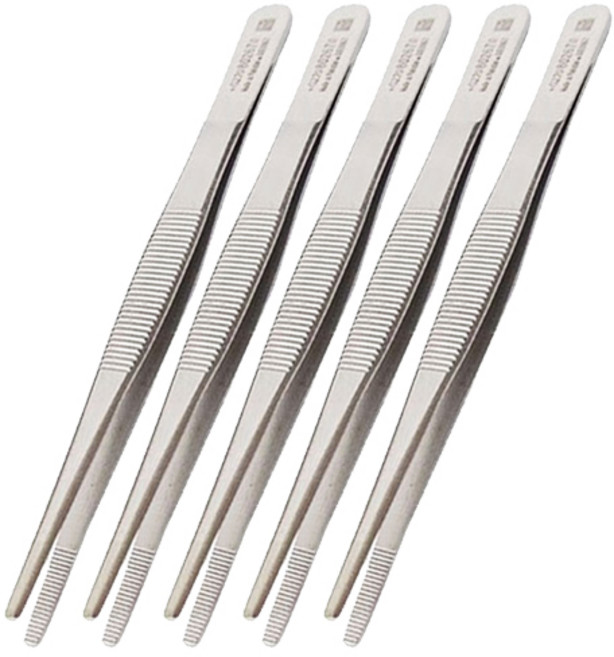 ARMICO 의료용 핀셋 일반형 16cm, 5개