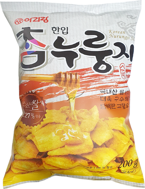 아리랑 한입참 누룽지 200g, 3개
