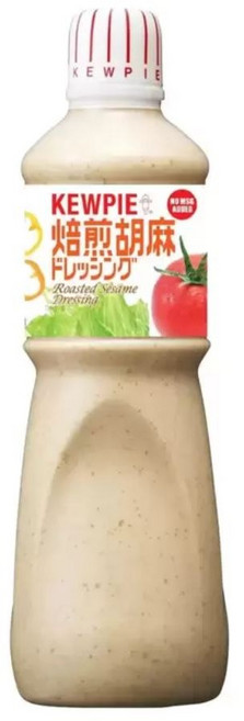 Kewpie 焙煎胡麻醬 日式沙拉醬 涼拌沾醬, 1L, 1瓶