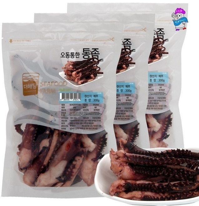 통족오징어 300gx3봉 오징어채 백진미 간편진미채, ♬이.제품.선.택◈▩, 300g