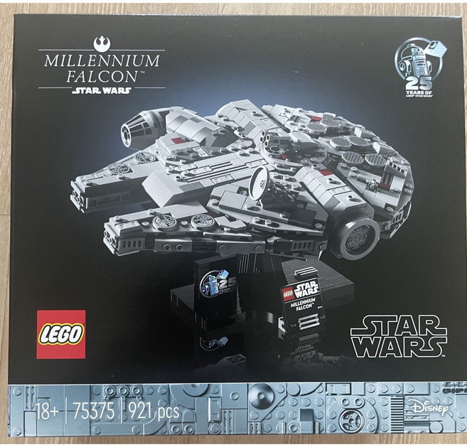 레고 75375 스타워즈 밀레니엄 팔콘, 1개