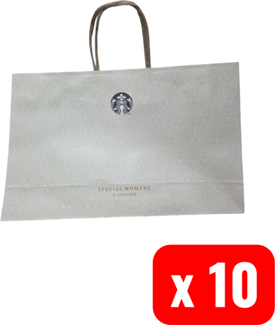 스타벅스 선물용 고급 쇼핑백 10매
