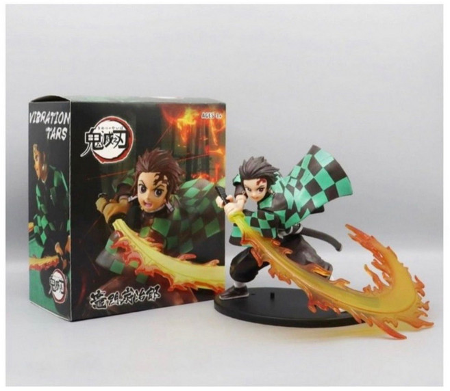 귀칼 캐릭터 피규어 선택형 + 컬러 정품 박스로 제공됩니다 탄지로 / 젠이츠 / 렌고쿠, 1개