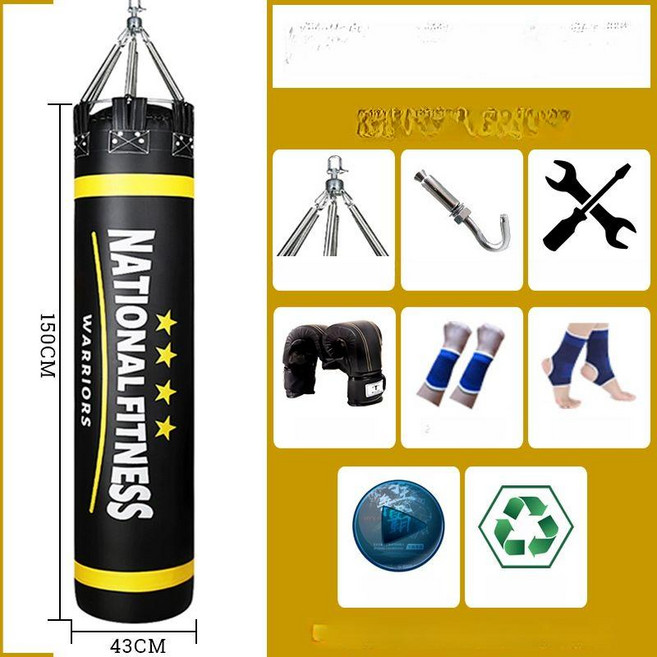 자이클랩 대형샌드백 훈련용 헤비백 천장형 권투, 1개, 스프링 무소음 1.5m 스프링