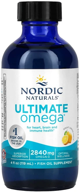 노르딕내츄럴스 얼티미트 오메가 2840mg 레몬 맛, 119ml, 1개 - 쿠팡