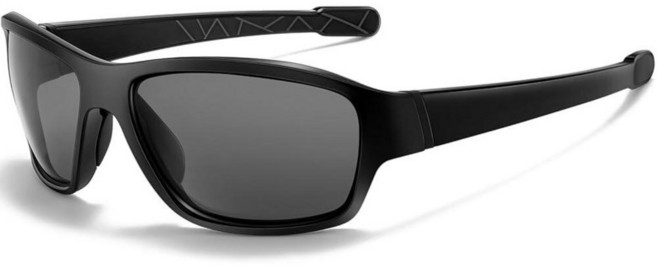 Dollger 남성용 편광 스포츠 선글라스 100% 자외선 차단 러닝 고글 여성용 야구 사이클링 골프 낚시 회색. 라지 182477, 회색, 1개