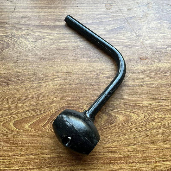 굴삭기 사이드 백 중장비 지게차 반사경 표준 미러, 1개, L자형 브래킷 22mm 직경, 기본 색상