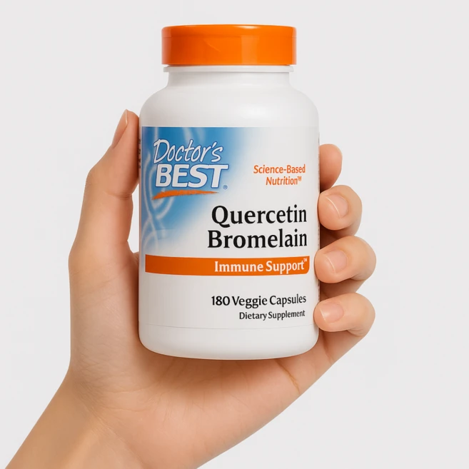 닥터스베스트 사이언스기반 뉴트리션 케르세틴 파인애플줄기 추출물 브로멜라인 식물성 캡슐 180정 / 해외직구 미국정품, 1개 - 쿠팡