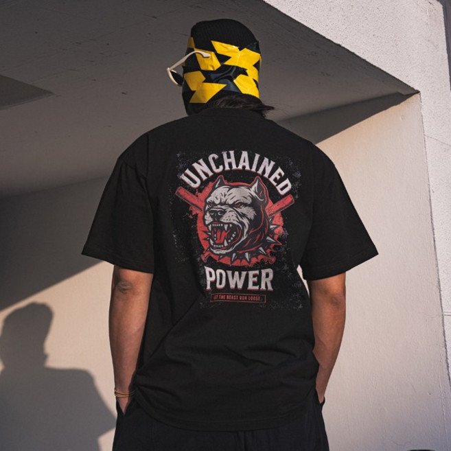 라바콘카션 Unchained 루즈핏 반팔 티셔츠