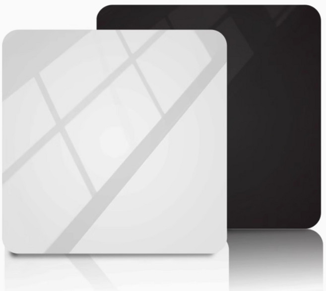 고광택 아크릴판 2T 제품 사진 촬영용 반사판 반사보드, 1개, 화이트 40x40