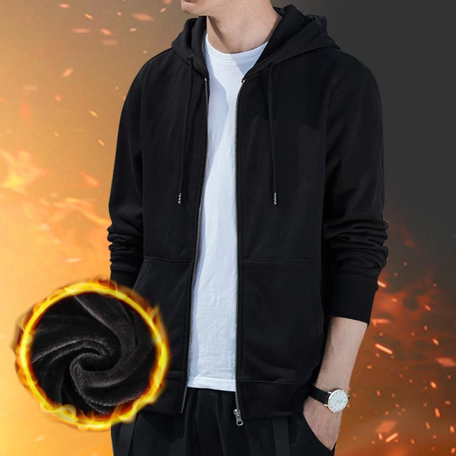 남자아우터 커플 후드집업 티셔츠 남자 여자 무지 후드티 맨투맨