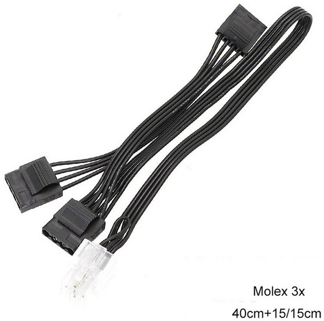 LEADEX Superflower 모듈러 전원 케이블 24 핀 CPU PCIE 라인 12vhpwe Sata 9 그리드 그래픽 카드, 13 molex 3x, 1개