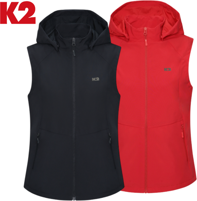 [매장발송]k2 여성 조끼 간절기 뱃살커버 등산 캠핑 여행 트레킹