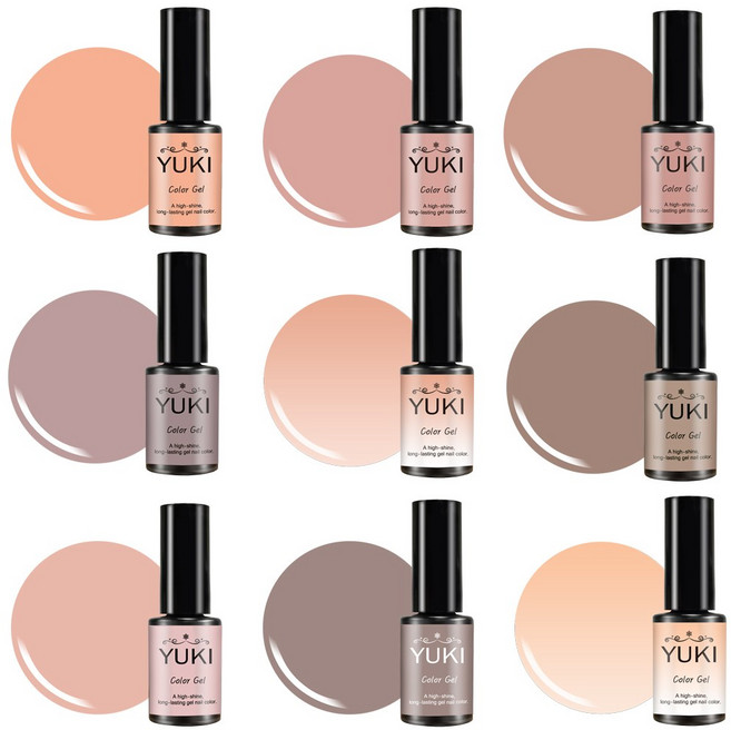 유키 유키젤네일 베이지&피치 컬러라인 모음, 1개, 유키 베이지피치컬러라인_078호 베스트베이지, 5g