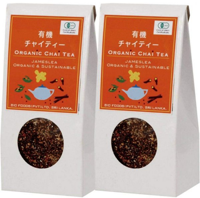 밀크티 무첨가 유기 차이 티 30gx2개 컴팩트 우바 홍차에 5종의 향신료를 블렌드 정통 차이를 손쉽게 만들 수 있음 향기롭고 깊은 맛