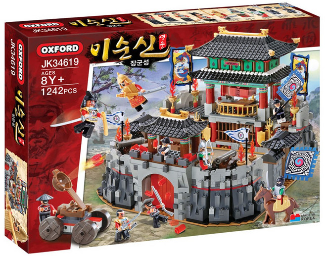 옥스포드 영웅이순신 장군성 JK34619 1242p, 혼합색상, 1개