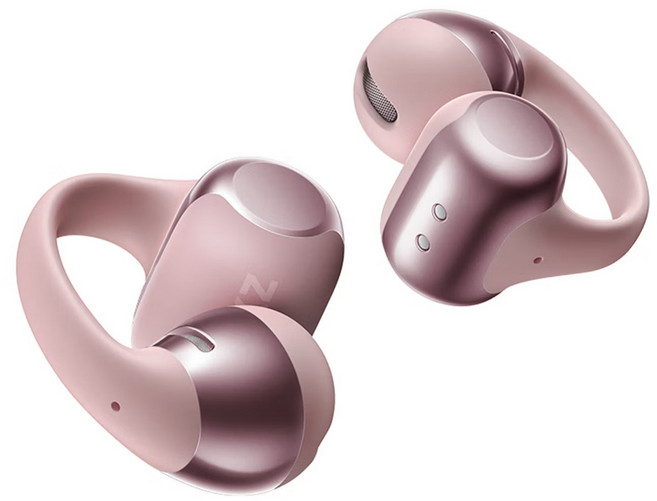 韶音 SHOKZ OpenDots ONE 開放式耳夾藍牙耳機, 玫瑰金, 韶音（SHOKZ）OpenDots ONE耳夾式耳機開放式藍牙耳機動鈦圈E310