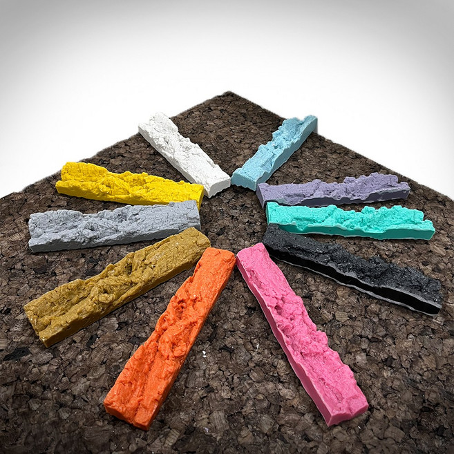 NRC 인조코르크보드 백업 슬림대사이즈 NR-K6, 1개, 제주감귤 오렌지