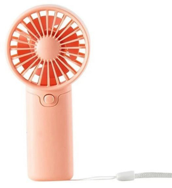산업용 냉풍기 공업용 휴대용 팬 편리한 크리 에이 티브 소형 포켓 경량 조절 귀여운 미니 공기 냉각기, 1)핑크, 기본