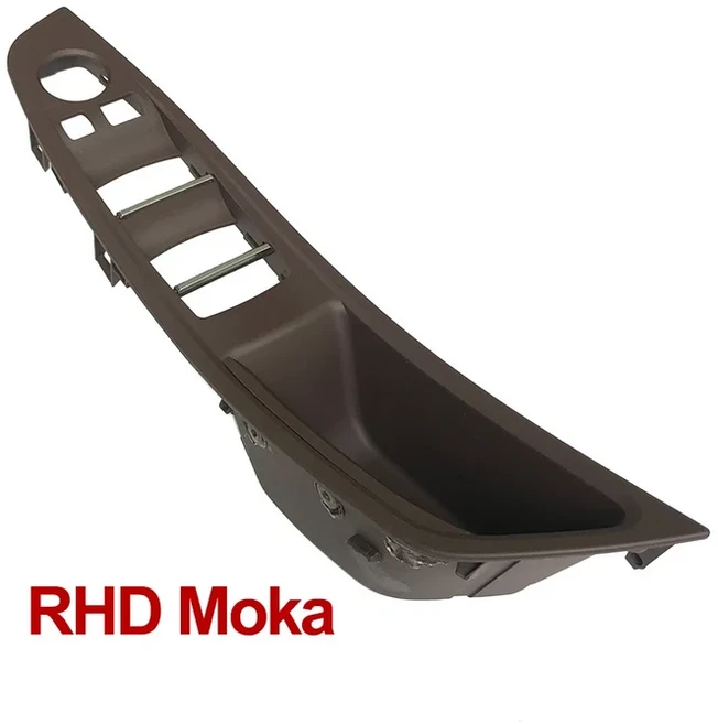 문짝지그 RHD 오른쪽 운전자 자동차 인 팔걸이 문 손잡이 교체 세트 호환 호환호환 5 즈 F0 520I 4 개, 11 RHD ARMREST MOKA