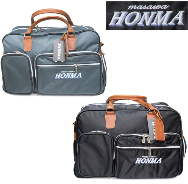 마사와혼마 RH-201BB 경량 남성용 보스톤백 옷가방 국내산, 블랙