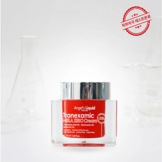 엔젤스리퀴드 트라넥사믹 5중기미 멜라제로 크림, 1개, 50ml - 쿠팡