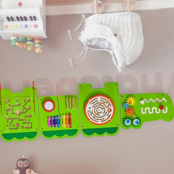 액티비티 악어 벽걸이교구 유아학습