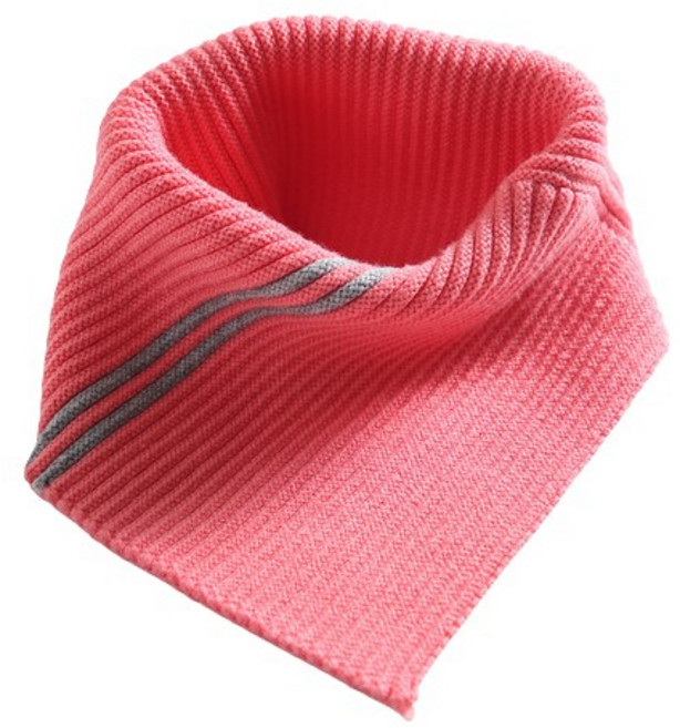 秋冬保暖針織圍脖圍巾脖套三角圍脖 - 親膚彈性百搭假領加厚保暖針織圍巾圍脖套頭 男女適戴