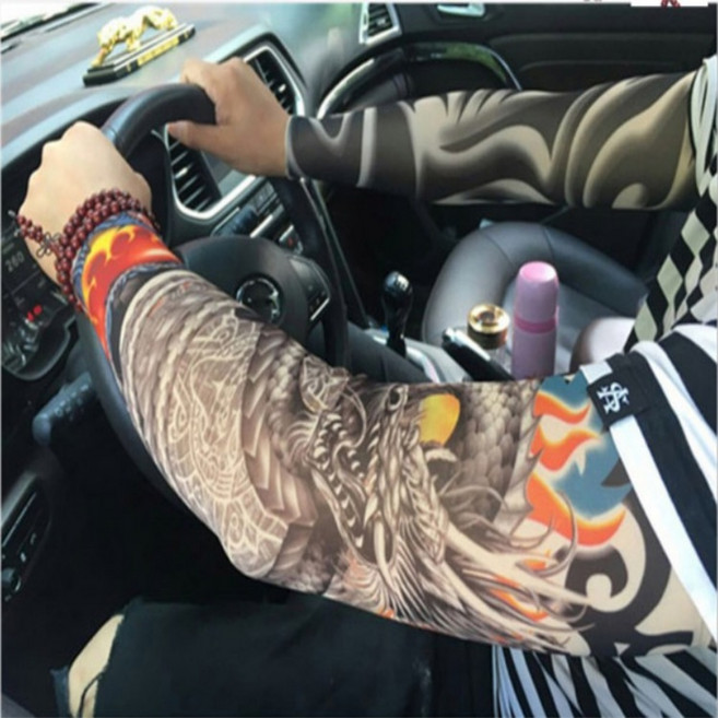 용 문신 팔토시 빅사이즈 이레즈미 토시 보복운전방지, 1개