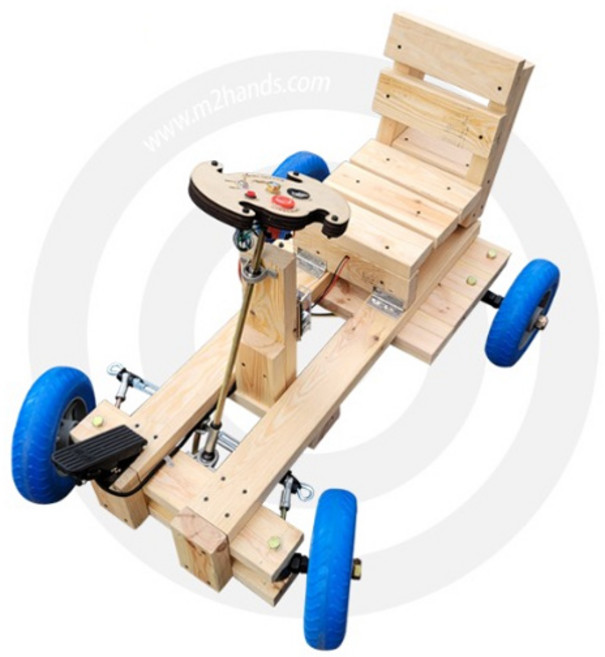 내 맘대로 고카트 만들기ver2 /인공지능자동차/자율주행자동차/아두이노/앱인벤터, 1개