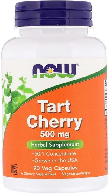 나우푸드 타트 체리 500mg 베지 캡슐 비건, 90정, 1개 - 쿠팡