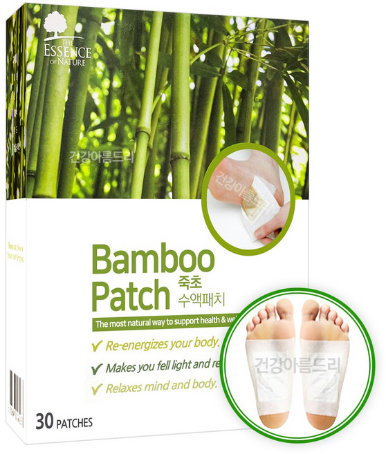 에센스네이쳐 죽초 수액패치 30매입+2매 발패치, 1개, 32매