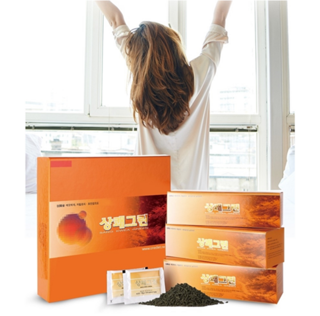 장청소 식이섬유 상쾌그린 10일분 1개월분 (무색소 무방부제 무보존료), 3개, 3.3g