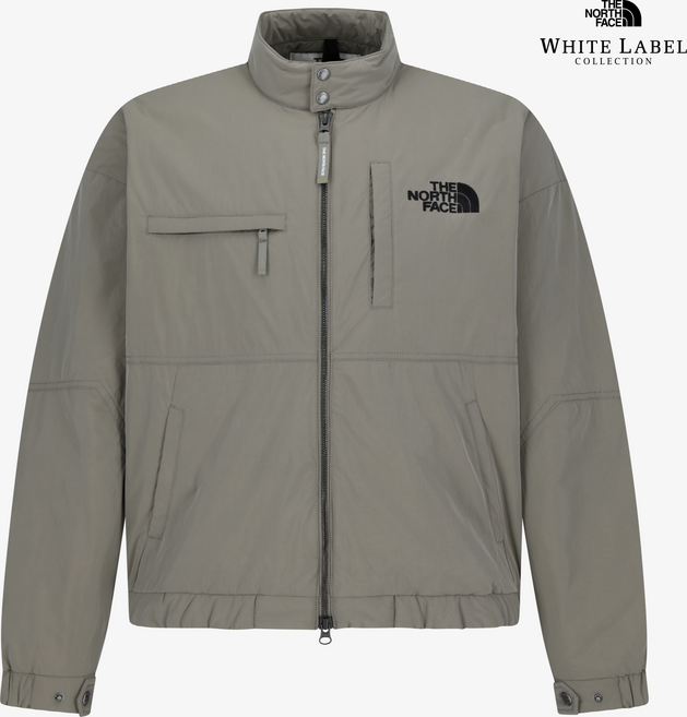 [매장판] 노스페이스 화이트라벨 경량 패딩 자켓 유틸리티 히트 봄버 점퍼 베이지 브라운 NJ3NR58K