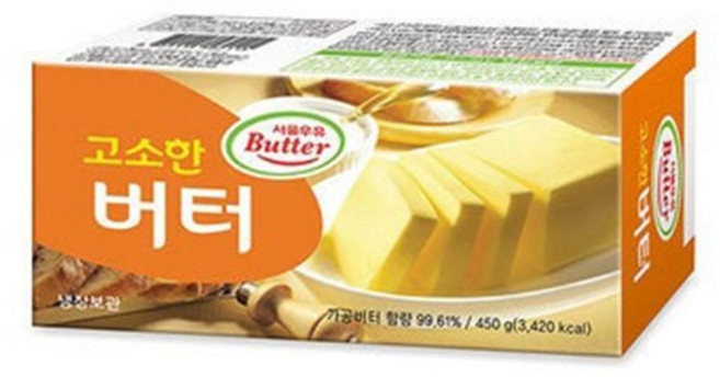 (냉장)서울우유 고소한버터450g bil+63591AX, 450g, 1