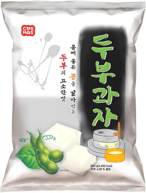 코스모스제과 두부과자, 800g, 1개