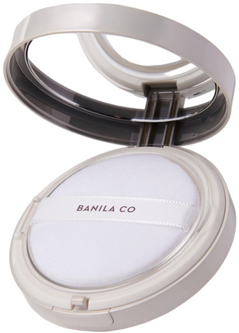 BANILA CO 芭妮蘭 台灣公司貨 Prime 持妝控油蜜粉餅 6.5g, 1個, 白色