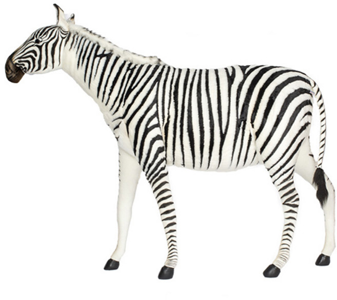 [한사토이]6534 얼룩말 동물인형160cm.H, 1개, 상세 설명 참조