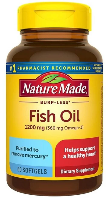 네이처메이드 피쉬오일 1200mg 소프트젤 200정, 1 - 쿠팡