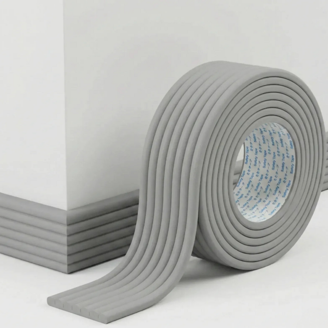 아워딜 충돌방지 걸레받이 보호대 5M, 1개, 그레이