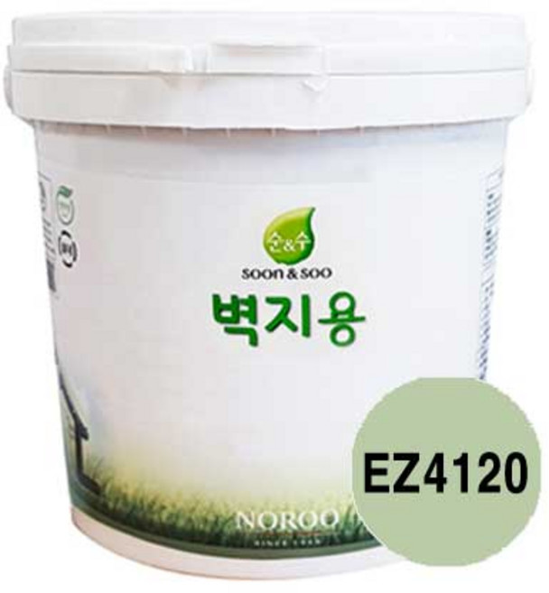 순앤수 벽지용페인트 2L 에그쉘광 친환경 벽면 곰팡이방지, EZ4120, 1개