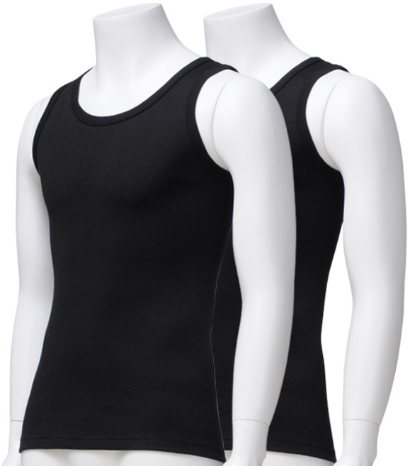 지시프 국산 남성 기본 슬림 왕골지나시(2P)