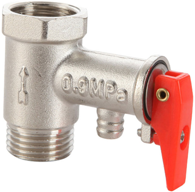 逆止洩壓安全閥 - 熱水器加壓馬達安全防護, 1個