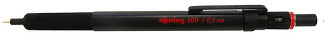로트링 500 샤프 블랙, 0.5mm, 총 수량