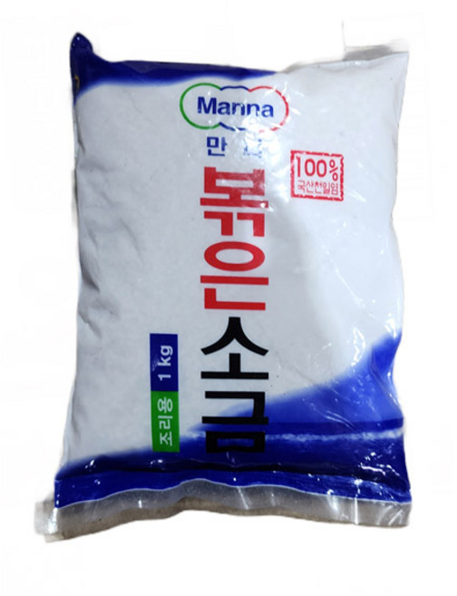 만나식품 볶음소금(실온 1Kg, 1개