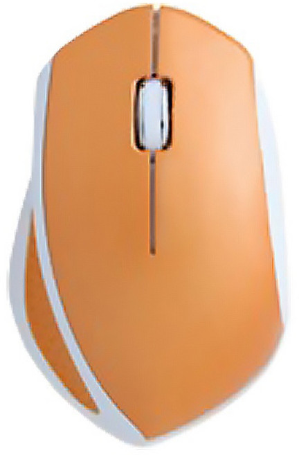 맥스틸 MOST M1000 무선마우스, 오렌지