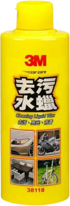 3M 去污水蠟 460ml 汽車清潔蠟 亮光保護 去除髒污 茉莉花香, 1個