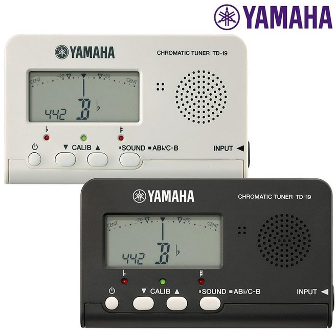 야마하 TD-19 크로매틱 튜너 2컬러, 검정색